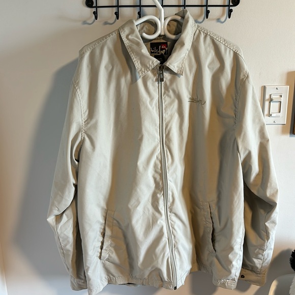 white/cream quicksilver jacket ! - Picture 1 of 3